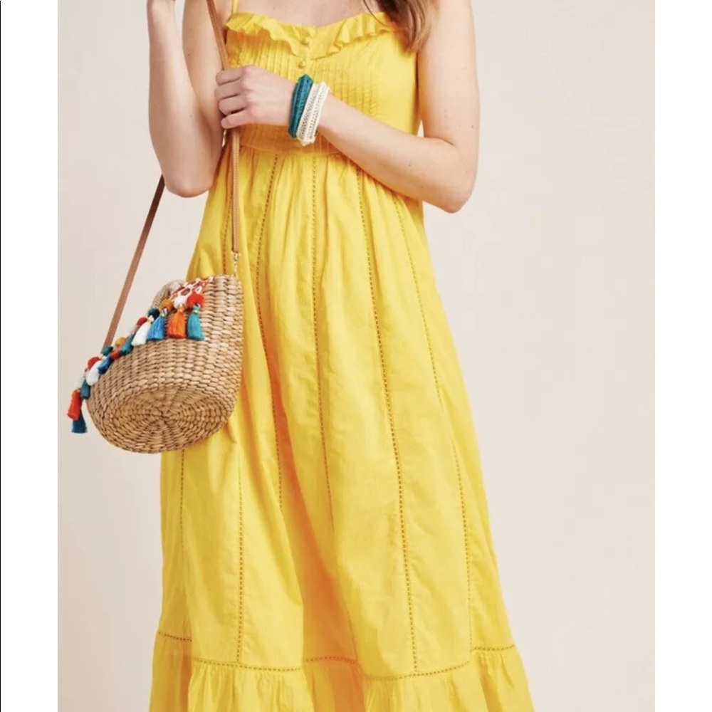 Anthropologie Arcadia Maxi Dress Size:6 $150 EUC